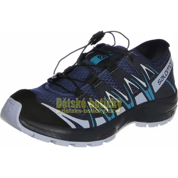 Dívčí obuv Salomon XA PRO 3D J 411245 blue indigo/kentucky blue/capri breeze 31