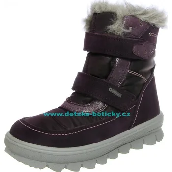 Dívčí polobotky Superfit 1-00214-41 Flavia eggplant kombi 30