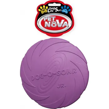 Hračka pro psa Pet Nova Frisbee 15cm violet