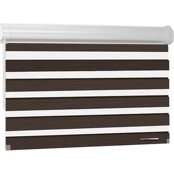 Roleta ROLETY 24 Roleta Den a Noc v kazetě NATURE Den Noc - tmavě hnědá