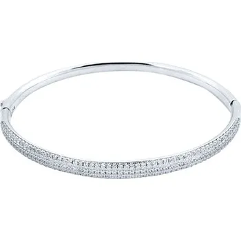 Náramek Dámský stříbrný náramek se zirkony SVLB0086XH2BI00 + dárek zdarma