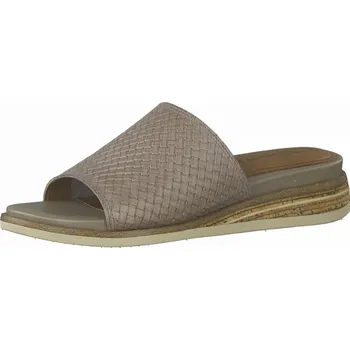 Dámské pantofle DÁMSKÉ PANTOFLE TAMARIS 1-27237-36 403 BÉŽOVÁ Barva: BÉŽOVÁ, Velikost: 37