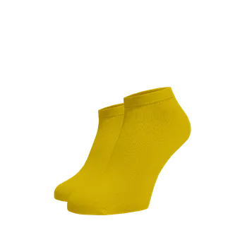 Dámské ponožky Kotníkové ponožky Žluté Žlutá Bavlna 42-44