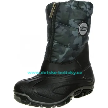Dívčí sněhule Olang BMX 884 camouflage 40