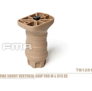 Airsoft FMA FMA M-LOK krátká taktická rukojeť STUBBY grip - Písková