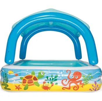 Dětský bazének Bestway Nafukovací bazén se stříškou moře/modrý