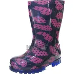 Demar Twister Print 0036 0037 fialová srdce 27