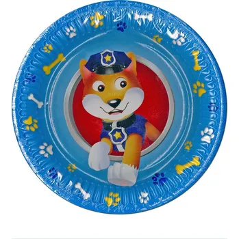 Party nádobí Papírový talíř - Paw Patrol, velký 8 ks