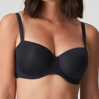 Podprsenka PrimaDonna - Figuras podprsenka balkónová vyztužená charcoal 85F 0263252