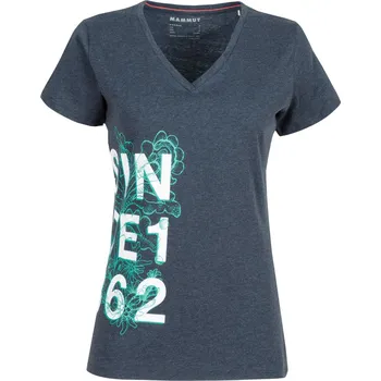 Dámské tričko Mammut Mammut Zephira T-Shirt Women Barva - Velikost: Modrá tmavá - S