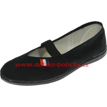 Dětská fitness obuv Toga jarmilky 729-323 celočerná cvičky 42 (28)