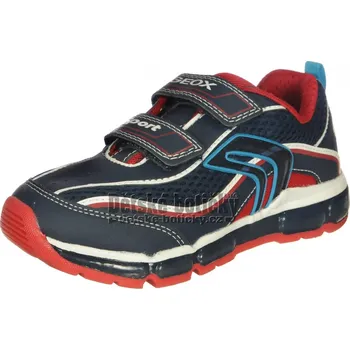 Chlapecké tenisky Geox J0244C 014BU C0735 navy/red 33