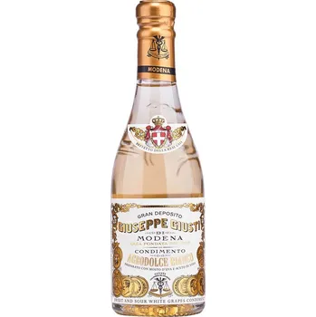 Ocet Balsamikový ocet z Modeny IGP, Agrodolce Bianco, sladkokyselý bílý 250 ml/láhev