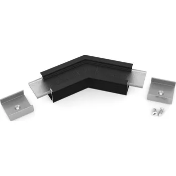 LED lišta Spojka rohová WIRELI LINEA-IN20 - 135° černá anoda, ks