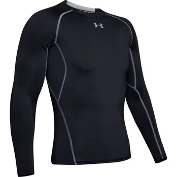 Pánské termoprádlo Triko Under Armour HeatGear Sonic Compression L/S Senior Black Velikost: XL