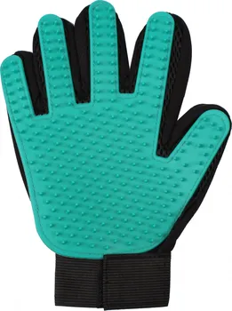 Kartáč pro zvířata Merco Pet Glove vyčesávací rukavice zelená