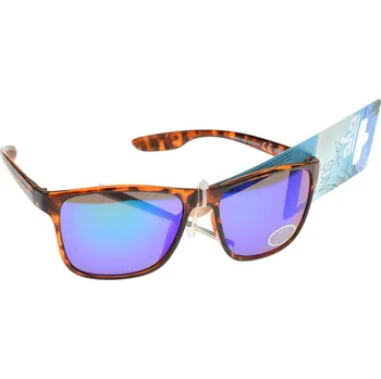 Eye Sluneční brýle 276544 oranžové - Modrá sklíčka