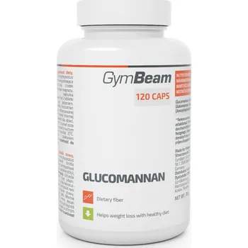 Přírodní produkt GymBeam Glucomanan 120 tab.