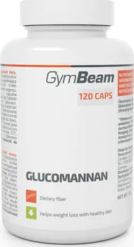 Přírodní produkt GymBeam Glucomanan 120 tab.