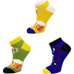 Emi Ross Dámské ponožky s pivemo - 3bal Barva: Mix barva 1, Velikost: 35-38