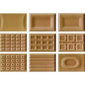 Obklad Cacao Y - obkládačka dekor 12x18 žlutá Cacao Y