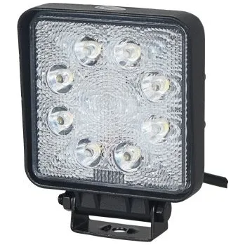 Svítilna pracovní čtvercová 8 LED 8X3W JG-W081-F