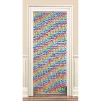 AMSCAN - Závěs s barevnými květinami -