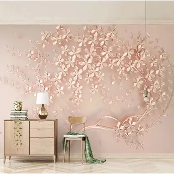 Fototapeta Solution Media 3D tapeta - Zlatorůžové květy MU2505 6 - Samolepící tapeta - 380-450g/m2