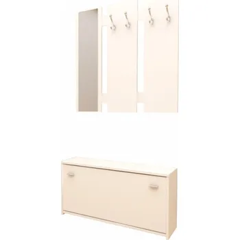 Předsíňová stěna Předsíňová sestava, bílá, LADA NEW