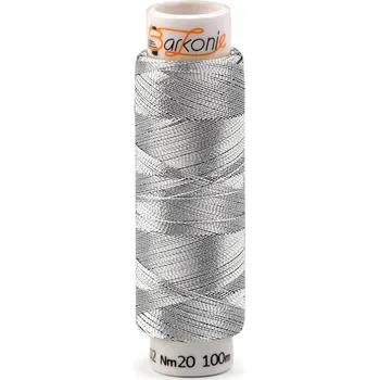 Nit Metalické nitě Elisabeth 1; 100 m, barva 1 / 01 stříbrná