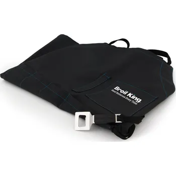 Kuchyňská zástěra Broil King Ochranná grilovací zástěra černá