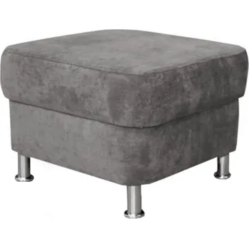 Taburet Taburet, látka šedá, SANTIAGO