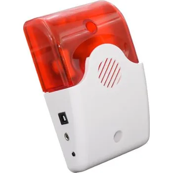 Zabezpečovací technika 100_2946 - LB-W02 bezdrátová siréna s výstražným světlem