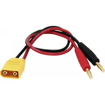 RC vybavení Reely nabíjecí kabel [2x banánková zástrčka 4 mm - 1x XT90 zástrčka ] 30.00 cm RE-6799044