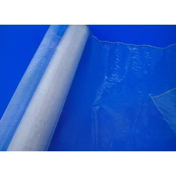 Organza obšitá - šedá