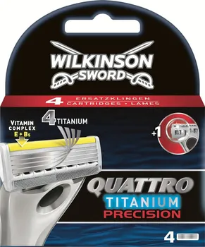 Wilkinson Sword Quattro Titanium Precision náhradní břity