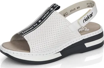 Dámské sandále Rieker V5915-80 S1 bílé