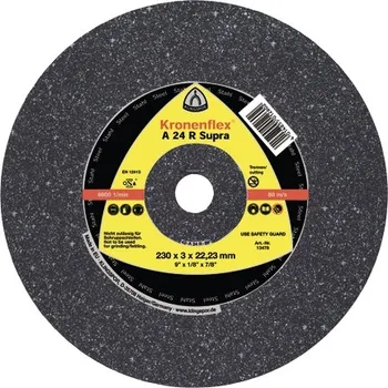 Řezný kotouč Řezný kotouč kronenflex, a 24 r supra, rovný, 180x3x22,23, pro ruční řezání