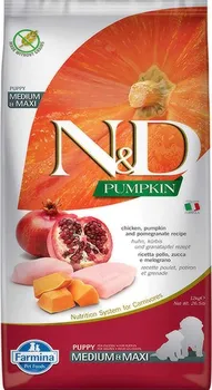 Krmivo pro psa N&D Pumpkin Dog Puppy Medium/Maxi Chicken/Pomegranate