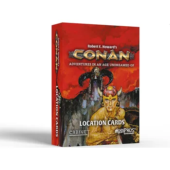 Desková hra Modiphius Entertainment Conan: Location Cards
