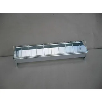 krmítko pro hospodářská zvířata Žlabové krmítko pozinkované 0,75 m