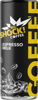 Energetický nápoj Big Shock Coffee Espresso Milk 250 ml 