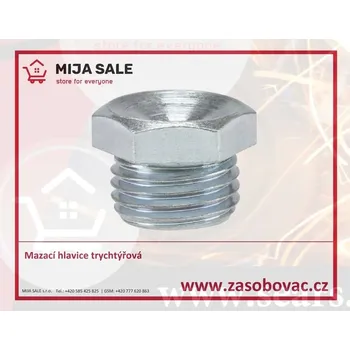 M 6x1 - zinek - Mazací hlavice trychtýřová