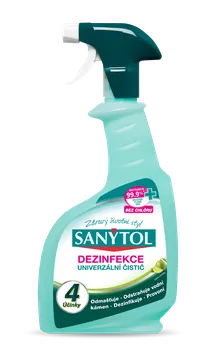 Sanytol Dezinfekce univerzální čistič 4 účinky limetka 500 ml