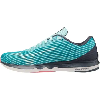 Dámská běžecká obuv Mizuno Wave Shadow 4 Aqua/Snow White/Ombre Blue