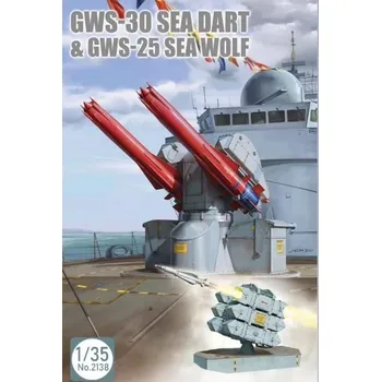 Plastikový model Takom 1/35 GWS-30 SEA DART & GWS-25 SEA WOLF