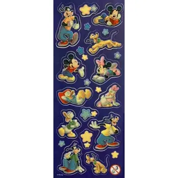 samolepka Samolepky Disney Mickey Mouse svítící ve tmě - arch A