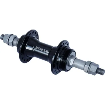 Náboj kola Náboj zadní ALU matice 32 děr , šroubovací, černý