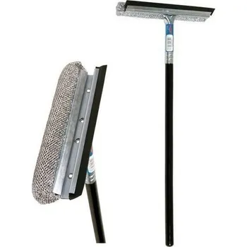 Kuchyňská stěrka Stěrka s držadlem dřevěná / kovový unašeč (25/47 cm)