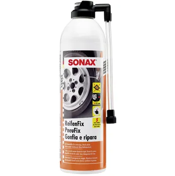 Sada na opravu pneumatiky Recenze SONAX ReifenFix sprej na opravu defektu pneu 500 ml